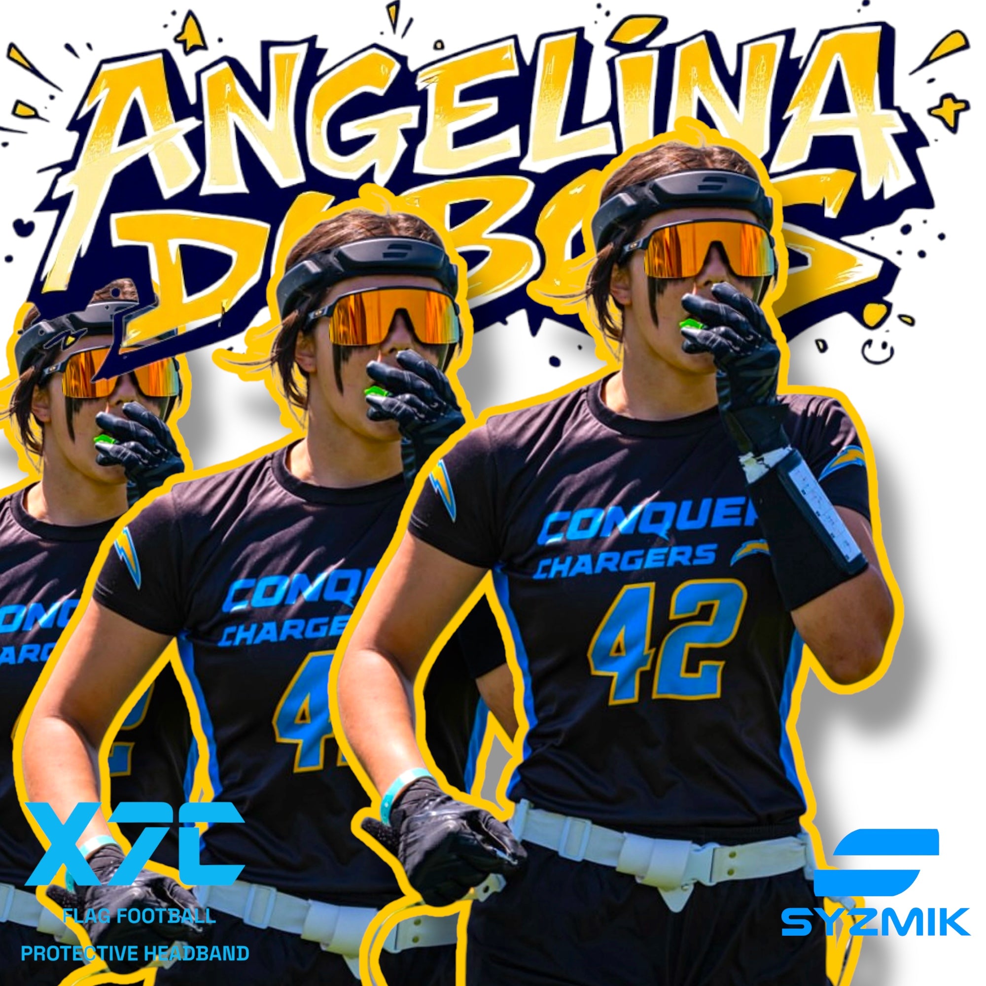 elisa_de_santis_headgear_flag_football_team_france__PID:b0f15d69-7c70-4e17-8f29-467d1571060c